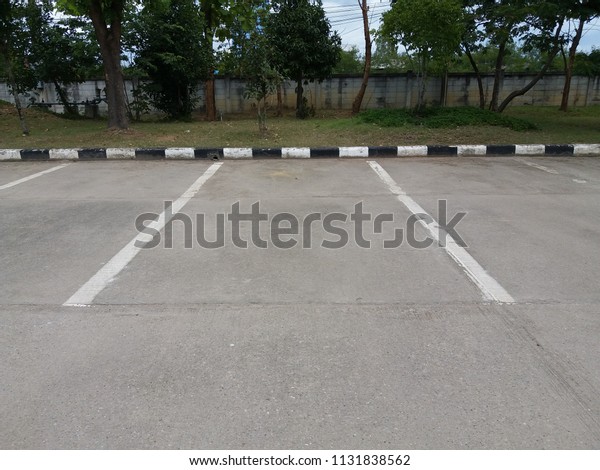 empty car parking area\
