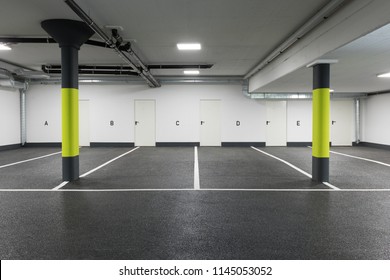 Empty Car Parking, New Interiors Spaces