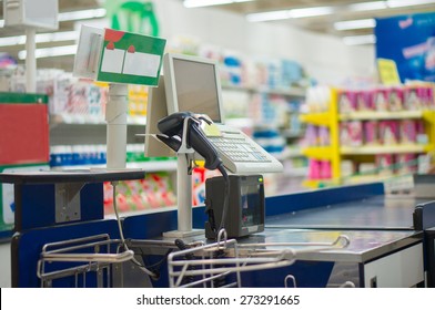 Kasse Supermarkt Stock Photos Images Photography Shutterstock