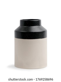 Empty Ceramic flower pot, Flower vase, isolated on white background - Shutterstock ID 1769258696