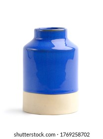 Empty Ceramic flower pot, Flower vase, isolated on white background - Shutterstock ID 1769258702
