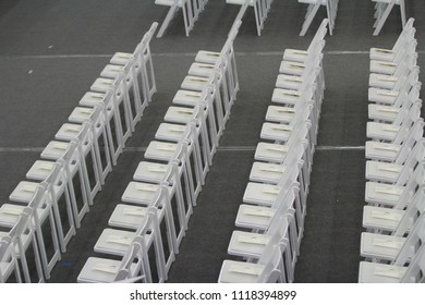 Empty Chairs Before Graduation