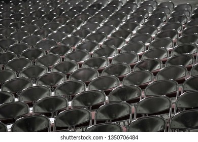 Empty Chairs At A Graduation.