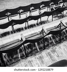 empty chairs in hall