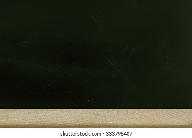 Empty Chalkboard Background.
