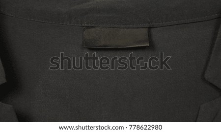 Empty Clothes Label