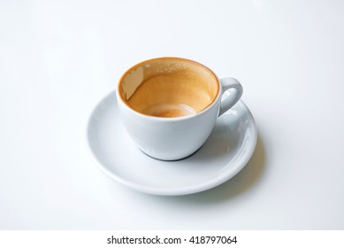 Empty Coffee Cup After Drink