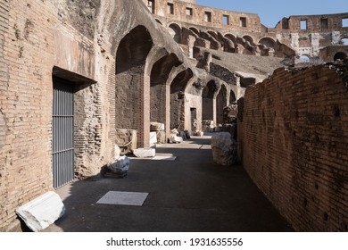 Empty Coliseum During Covid Times