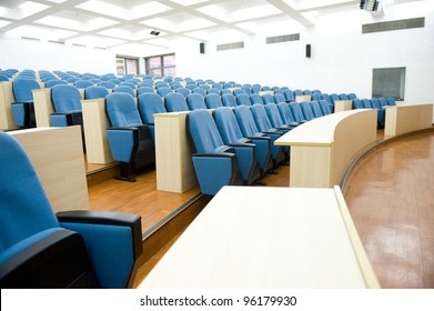 Empty College Lecture Hall In University