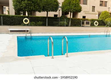 Empty Community Pool, Waiting For Summer