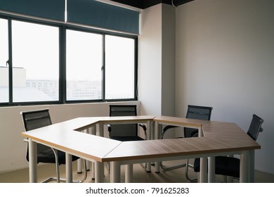 Empty Conference Room Board Room Table Foto stock 791625283 | Shutterstock