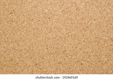 Empty Corkboard Texture With Brown Color