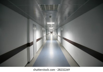empty corridor