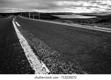 Empty Country Road