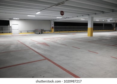 Empty Covered Parking