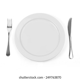 Table Setting Set Fork Knife Spoon Stock Vector (royalty Free) 474906844