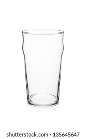 Empty English Pint Glass