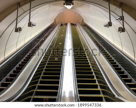 Similar – Turnpike Lane Escalator