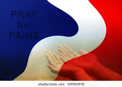 Empty Female Open Human Hands Prayer Stock Photo 339392978 