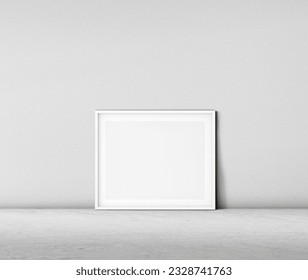 Empty Frame mockup close up, Blank Frame Mockup, 3d render