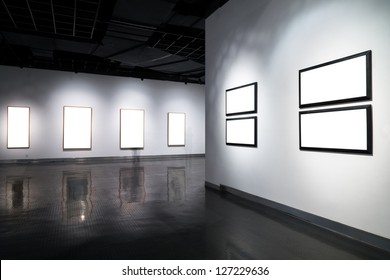 Empty Gallerys Museum Stock Photo 127229636 | Shutterstock