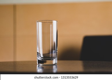 Empty Glass On The Table