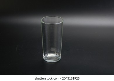 Empty Glass For Vine Or Water Isolated