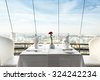 luxury restaurant table