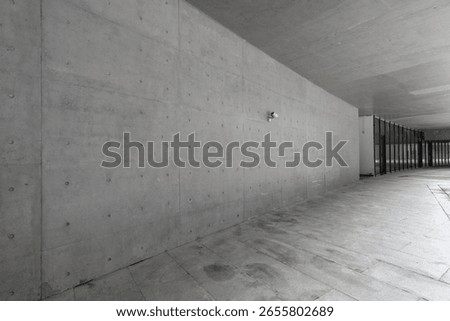 empty gound with  modern building