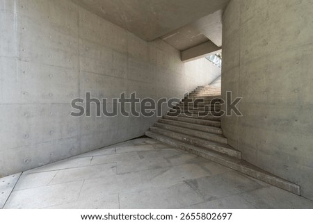 empty gound with  modern building