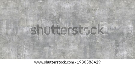 Empty grey concrete texture background panorama banner long