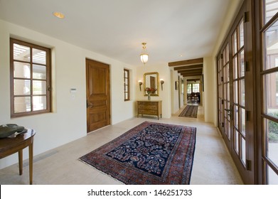 Empty Hallway In House