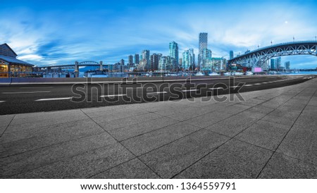 Similar – Image, Stock Photo The highway in the basement