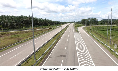 Empty Highway Without Cars Near Kuala Stock Photo (Edit Now) 1429828970