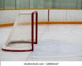 Empty Hockey Net