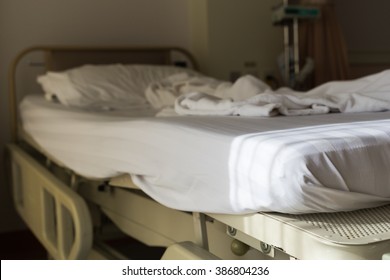 Empty Hospital Bed