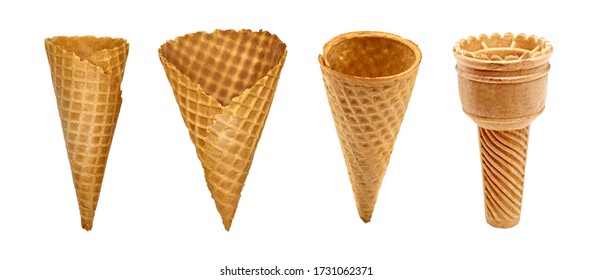 Double Scoop Wafer Cone
