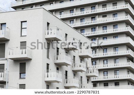 Similar – Image, Stock Photo balkonies