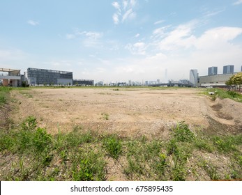 Empty Lot In Japan
