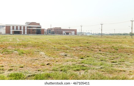 Empty Land In Industrial Park