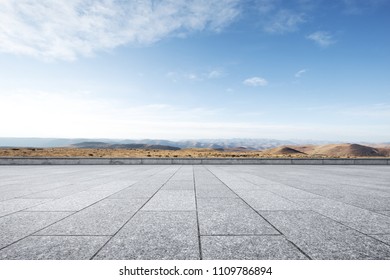 empty land with landscape