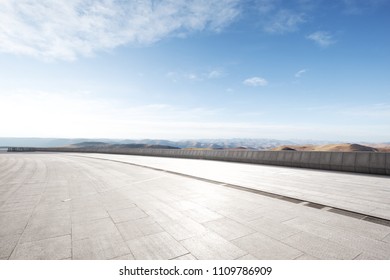 empty land with landscape