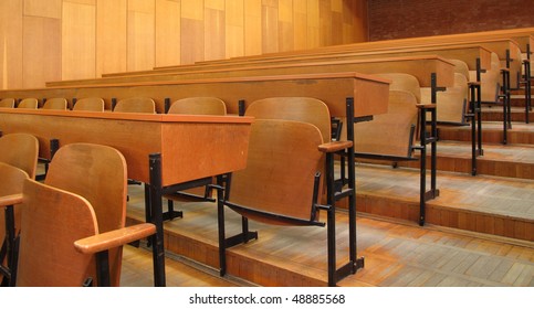 Empty Lecture Hall Classroom