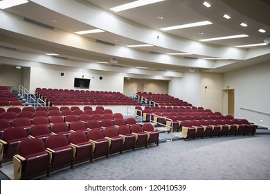 An Empty Lecture Hall Of A College University