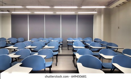 Empty Lecture Room Stock Photo 649450681 