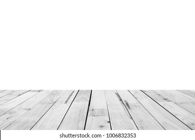 Empty Light White Wood Table Top Stock Photo 1173958993 | Shutterstock