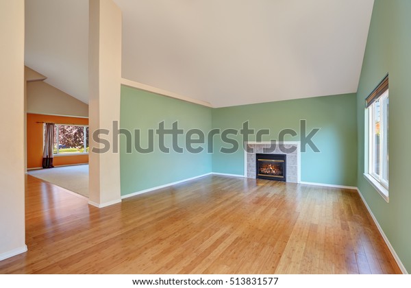Empty Living Room Interior New Construction Stock Photo Edit Now