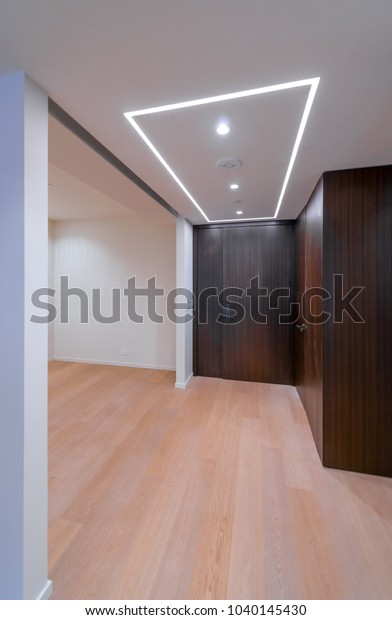 Empty Lobby Entranse Modern House Interior Stock Photo Edit