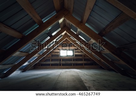 empty loft, interior background