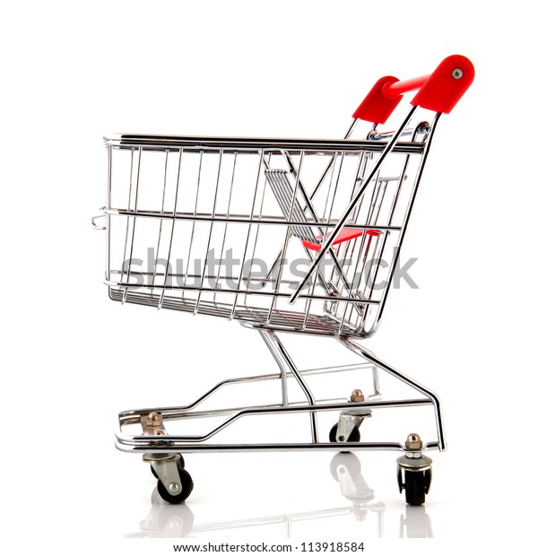 child grocery cart metal